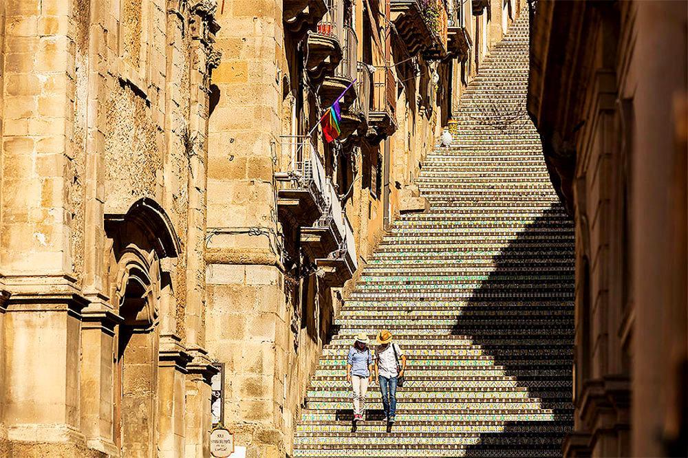Casa Dei Colori Hotell Caltagirone Eksteriør bilde
